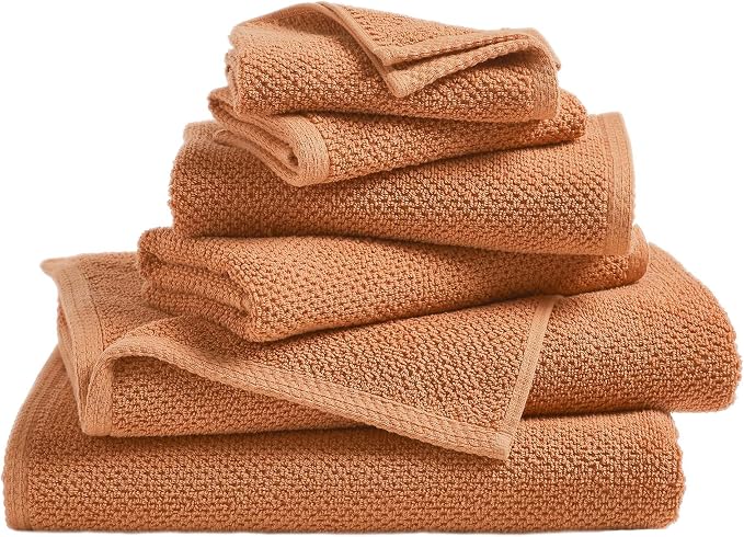 Great Bay Home 100% Cotton 6 Piece Towel Set by GreatBayHome