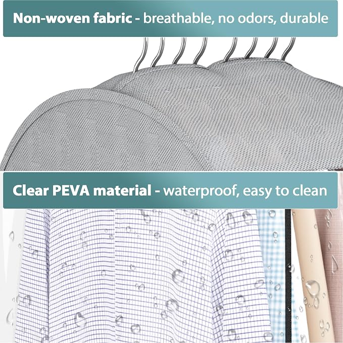 Liuoud 10" Gusseted Garment Bags - Image 8