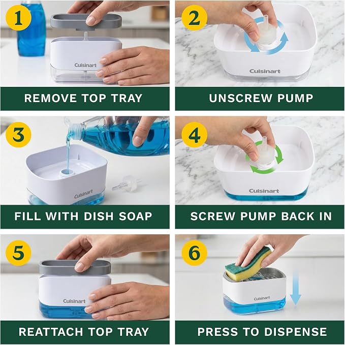 Cuisinart 2-in-1 Dish Soap Dispenser - Image 7