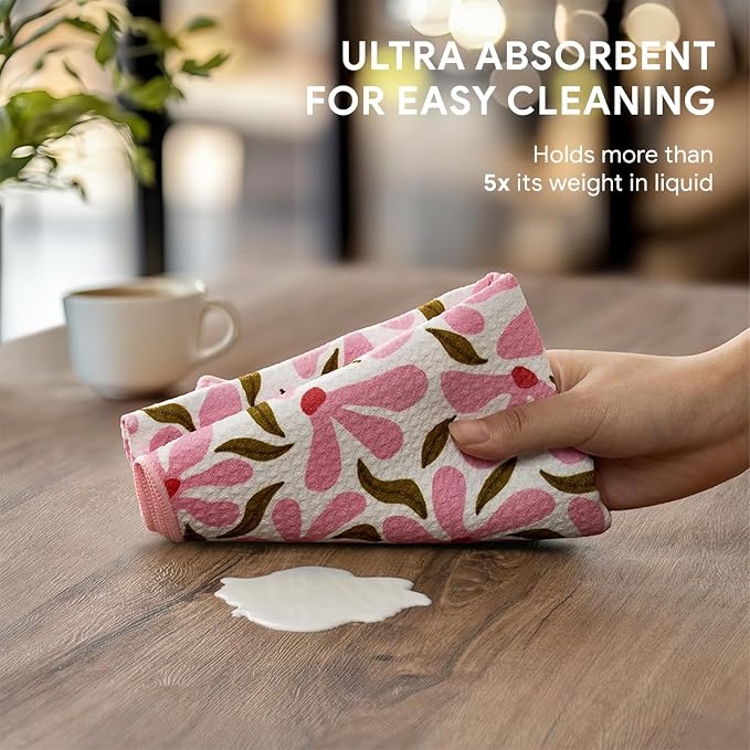 RECYCO Waffle Kitchen Towel Set of 2 - Image 4