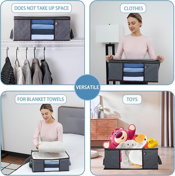 VENO 3 Pack Medium Clothes Storage Bag - Image 3