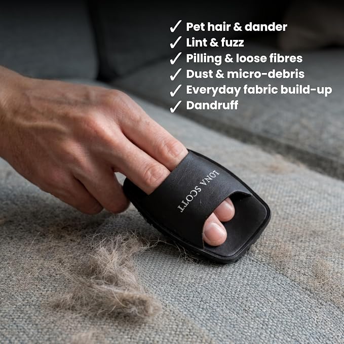 Pocket Lint Brush x2, Reusable Lint Remover & Lint Roller - Image 6