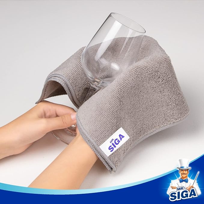MR.SIGA Microfiber Cleaning Cloths, All Purpose Cleaning Towels - Image 7
