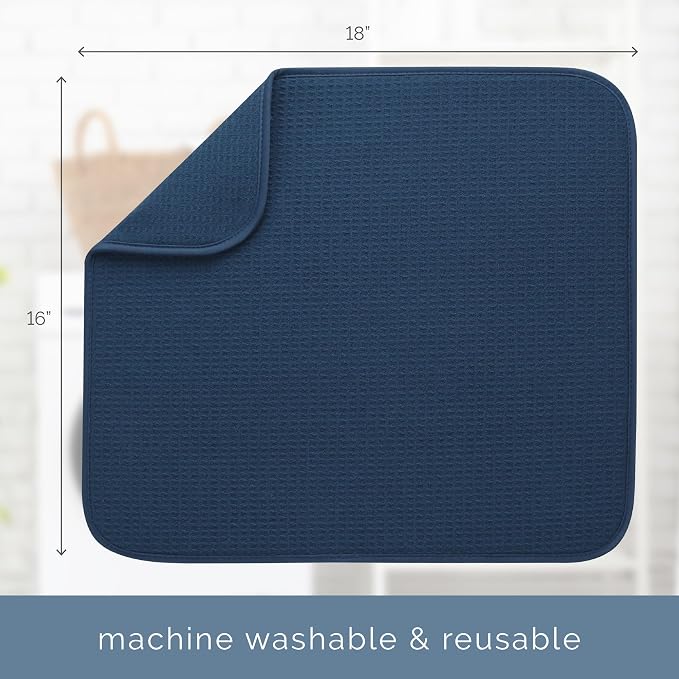 S&T INC. Dish Drying Mat, Kitchen Counter Mat - Image 6