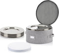 China Storage Container for Charger Plate - Includes 12 Felt Dividers. Hard Shell and Stackable with Padded Interior. Great for Platters, Big Plates and Serving Dishes up to 12.5" W
