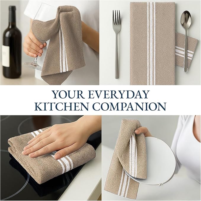 LANE LINEN 100% Cotton Dish Towels - Image 7