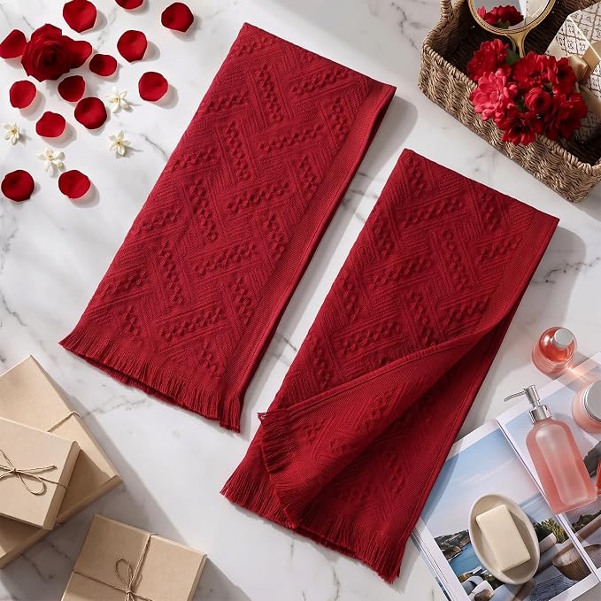 HunnmingRe 17 Pack Boho Hand Towel - Image 3