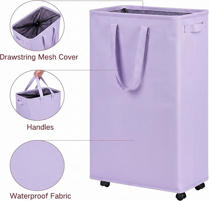 efluky Slim Laundry Hamper - Image 3
