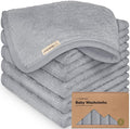 6-Pack Baby Washcloths, Soft Absorbent Washcloths by KeaBabies