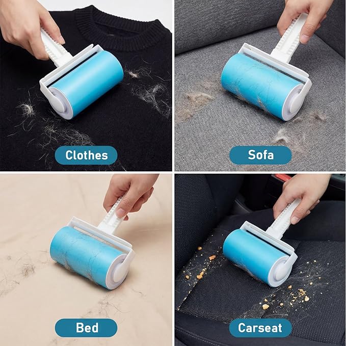 Reusable Sticky Lint Roller 4 Pack - Image 4