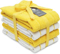 100% Cotton Terry Dish Towels, 4 pack16 x26 Inches, Super Soft and Absorbent by Ecotribe