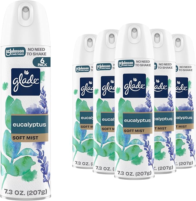 Glade Air Freshener Room Spray, Eucalyptus Mist Scent, Odor Fighting to Deliver by Unknown