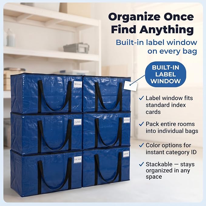 ClearSpace Heavy Duty Moving Bags or Storage Bins - Image 6