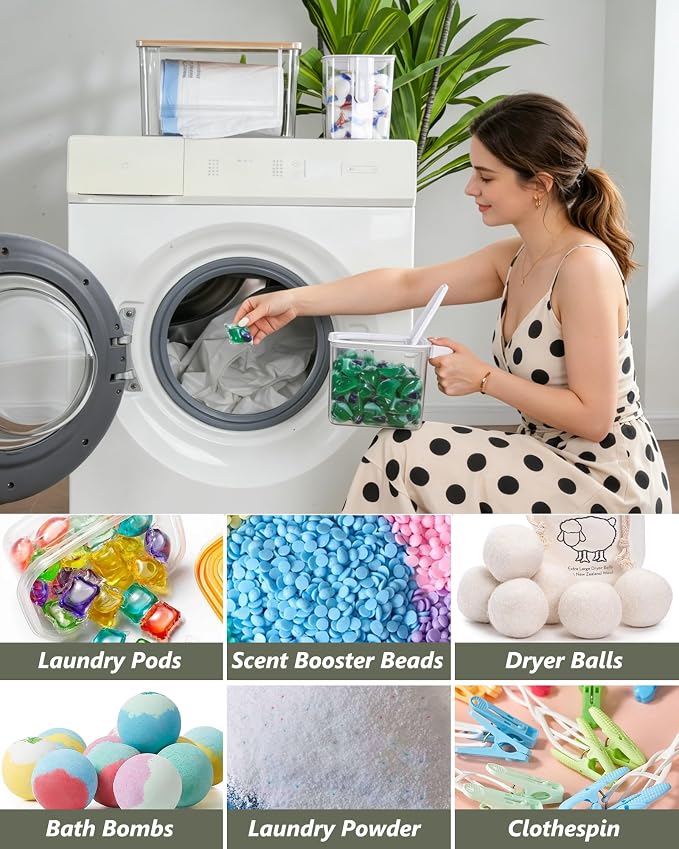 iCASA 3 in 1 Trash Bag and Dishwasher Pod Organizer Garbage Bags Dispenser - Image 6