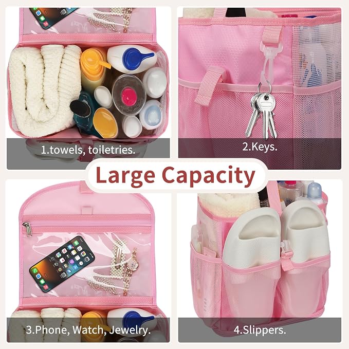 Hanging Mesh Shower Caddy Portable - Image 6