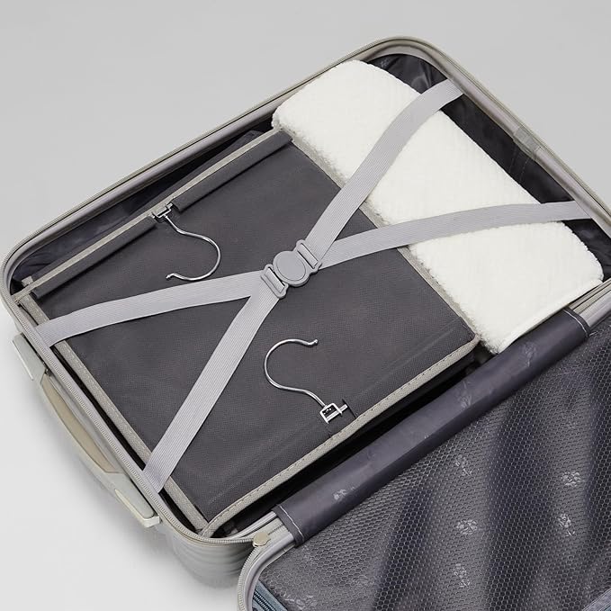 YOUDENOVA Hanging Closet Organizer and Storage, 2 Packs, 2 Side Pockets - Image 6