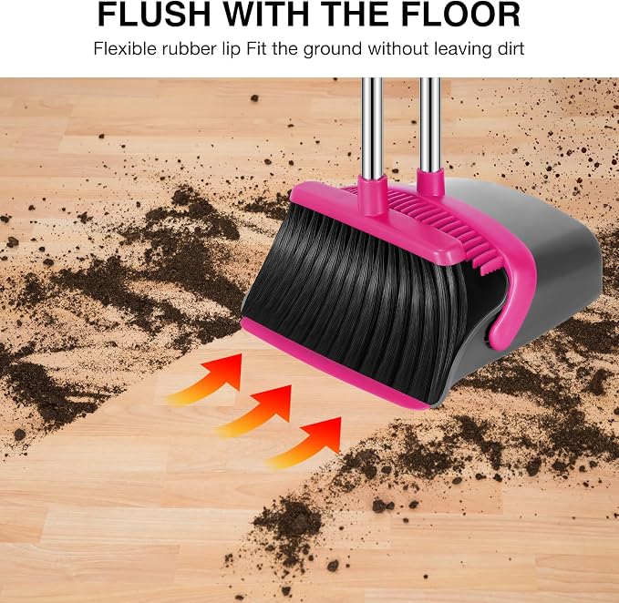 NACENA Broom and Dustpan Set - Image 5