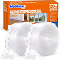 Holikme Weather Stripping Door Seal, Shower Door Bottom Seal, 1.4" W-20Feet | by Holikme