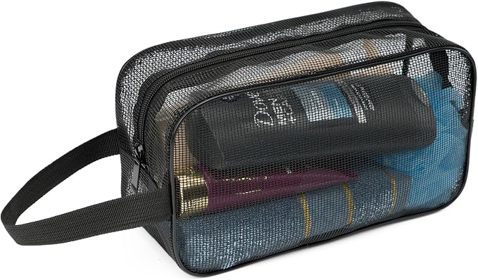 REDSINDA Mesh Shower Caddy Bag for Bathroom Gym Camping Portable Travel Mesh by REDSINDA