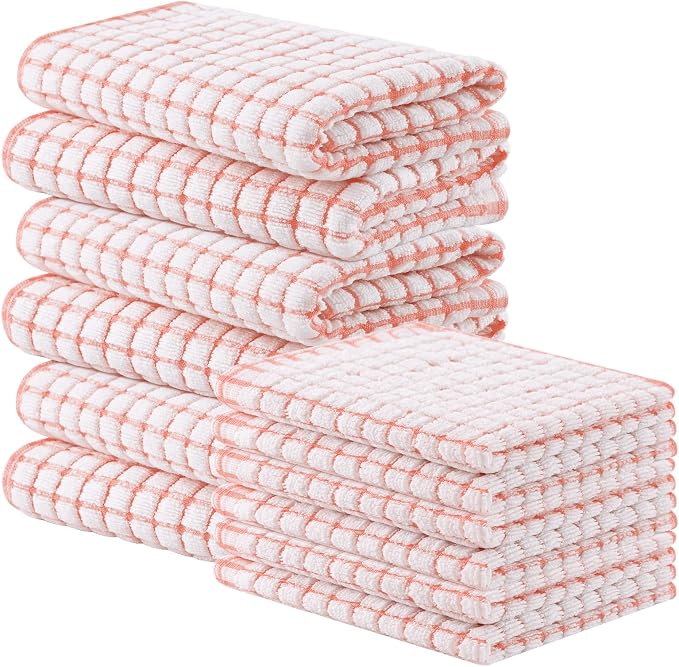 Homaxy Kitchen Towels and Dishcloths Set by Homaxy