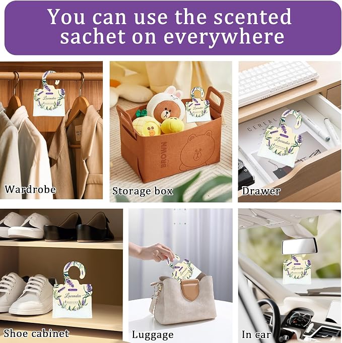 15 Packs Lavender Scented Sachets Bag - Image 3