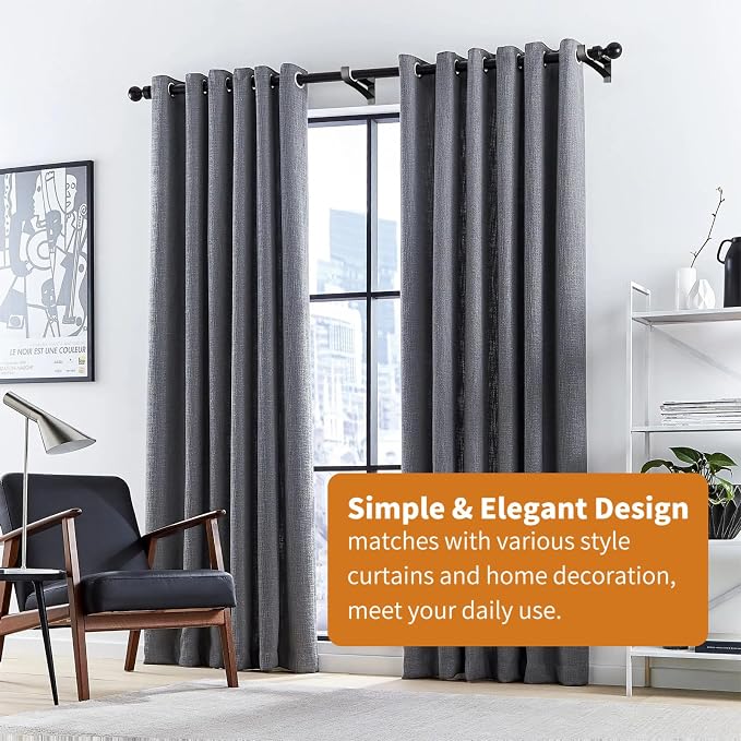 KOLAKO Curtain Rod Bracket, 12 Pack Heavy Duty Holders, Drapery Rod Support - Image 6