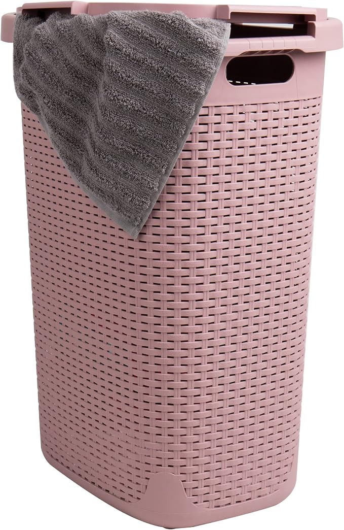 Mind Reader Slim Laundry Hamper - Image 8