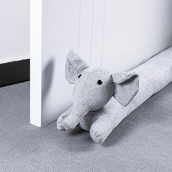 36 Inch 3LB Heavy Duty Under Door Draft Stopper, Decorative Soundproof Door - Image 7