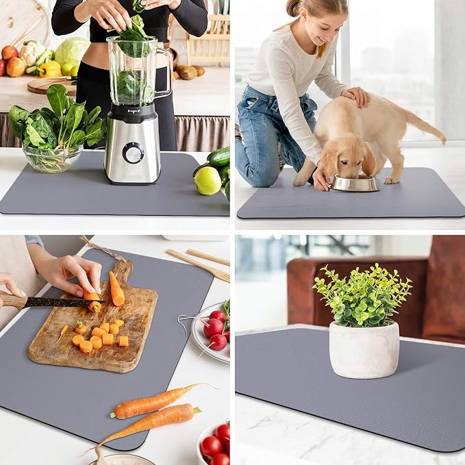 Dish Drying Mat Absorbent Dish Drying Mats - Image 6