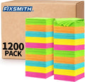 FIXSMITH Microfiber Cleaning Cloth, 1200 Pack Shop Towels, Lint-Free Car Wash by FIXSMITH