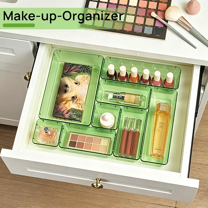 Vtopmart 25 Pack Plastic Drawer Organizers - Image 4