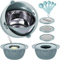 4-1 Strainer with Bowl & Spoons Set by Balavina