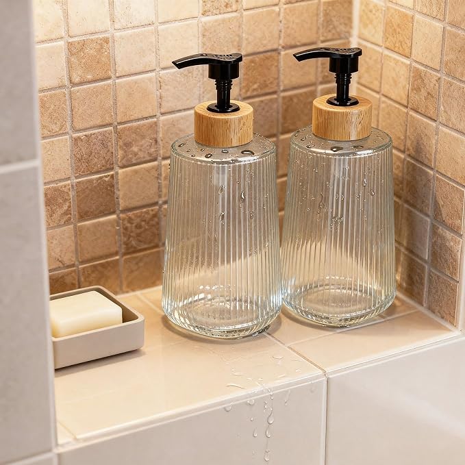 Glass Soap Dispenser, Thickened Glass Hand Soap Dispenser - Image 7
