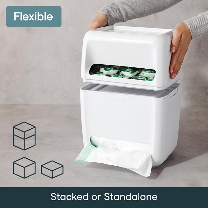 YouCopia SinkSuite Bag & Pod Dispenser, Standing Garbage Bag and Dishwasher Pod - Image 4