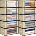 35L Closet Organizers, Foldable Under Bed Storage Containers | Storage Bags by Fabtotes