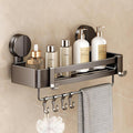 VOLPONE Shower Caddy Suction Cup, 1 Pack Corner Shower Shelves No Drilling by VOLPONE