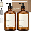 KIVY Glass Soap Dispenser Set by KIVY