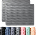 2 Pack Caketime Silicone Dish Drying Mat by CAKETIME