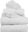 SUPERIOR Egyptian Cotton Ultra Plush & Absorbent, 6 Piece Set, Soft Luxury by SUPERIOR