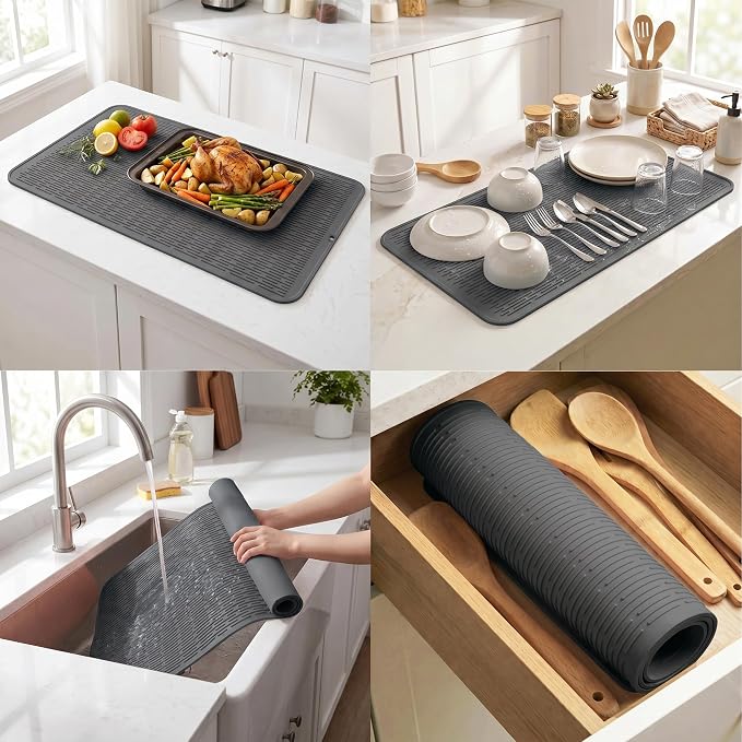 MicoYang Silicone Dish Drying Mat - Image 4