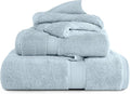 SUPERIOR Egyptian Cotton Ultra Plush & Absorbent, 3 Piece Set, Light Blue | by SUPERIOR