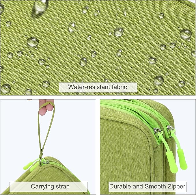 FYY Electronic Organizer, Travel Tech Pouch Bag, Waterproof, Double Layers - Image 4