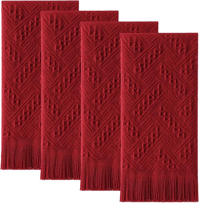 HunnmingRe 17 Pack Boho Hand Towel by HunnmingRe