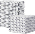 Kitinjoy Cotton 12 Pack Kitchen Towels and Dishcloths Sets by Kitinjoy