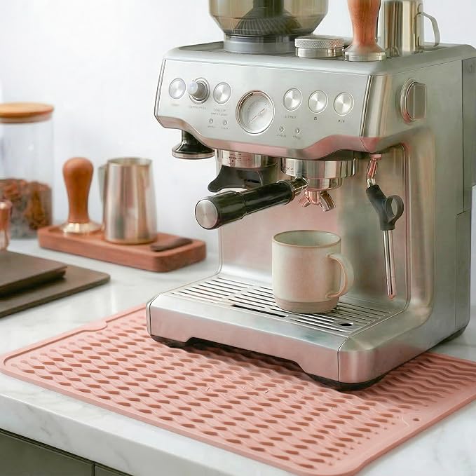 MicoYang Silicone Dish Drying Mat — Quick-Dry Ridges Counter & Sink Pad - Image 7