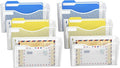 samstar 6 Pack Mesh Wall Mounted File Holder Metal Wall File Pocket Mail by Samstar