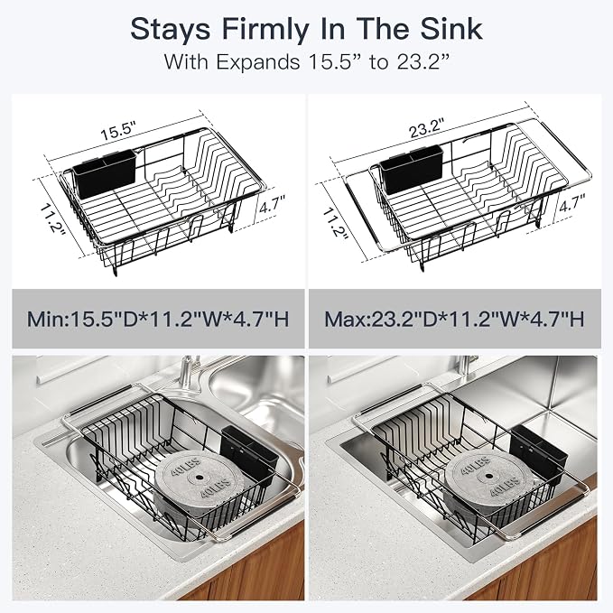 Dish Drying Rack Over The Sink - Image 3