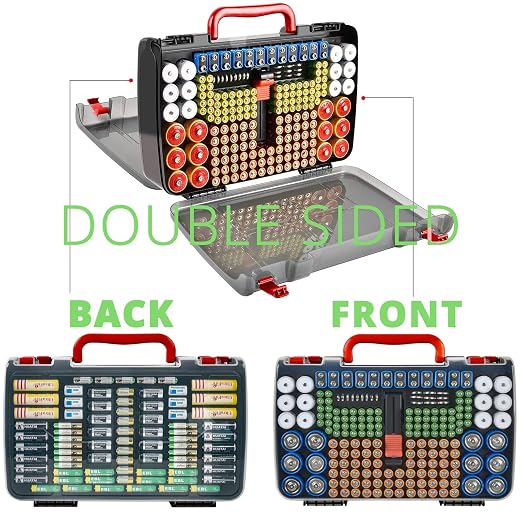 Battery Organizer Storage Case - Image 2