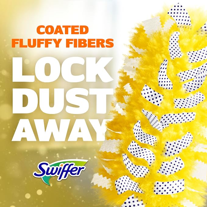 Swiffer Duster Kit with 6 ft Super Extendable Handle, Heavy Duty Starter Kit - Image 10