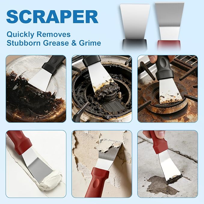 11Pcs V-Shaped Grout Cleaning Brush Set, - Image 5